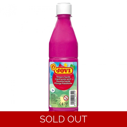 JOVI Liquid Poster Paint Bottle 500ml Magenta